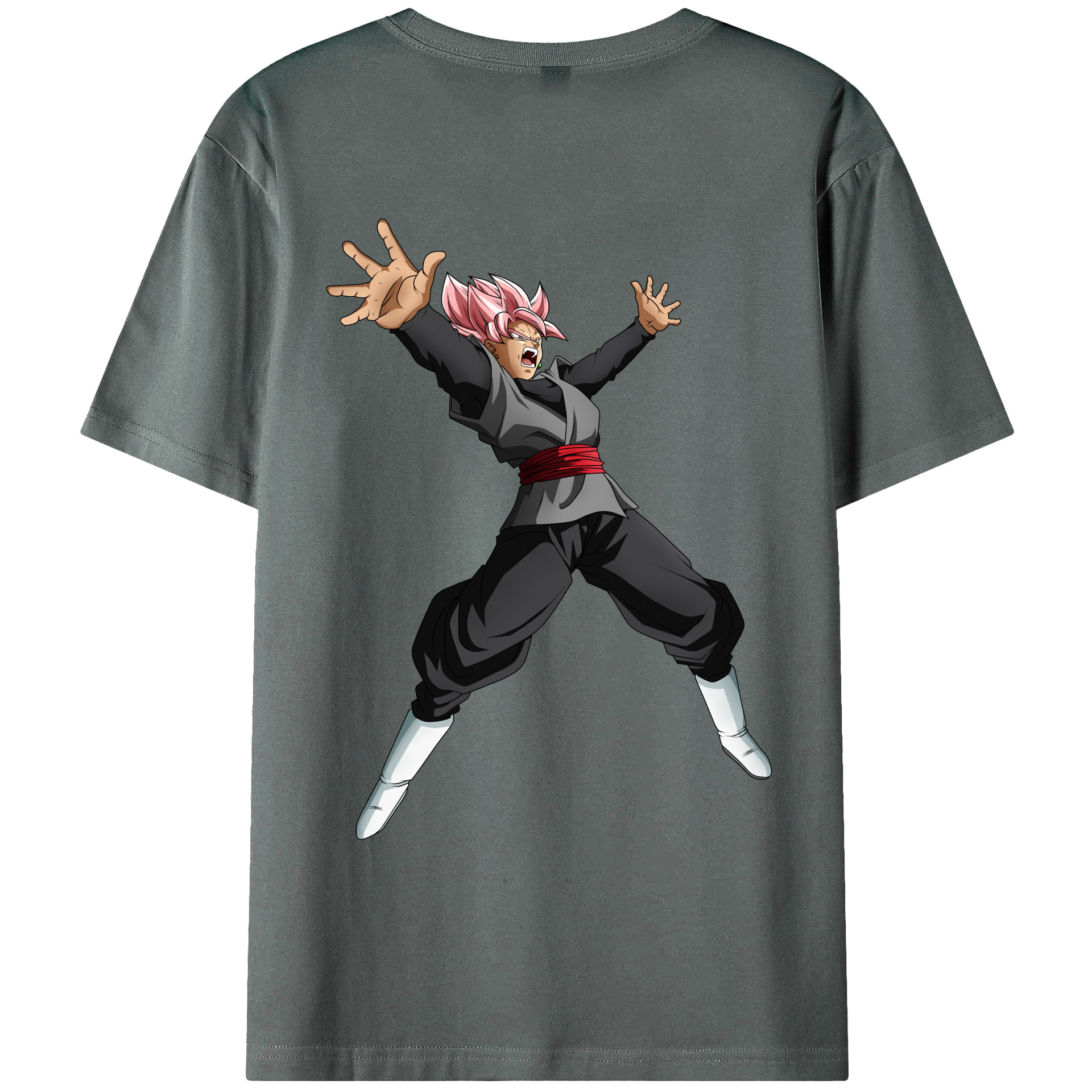 （画像用） ドラゴンボール ベジット DRAGON BALL Vegetto 綿100％ メンズ半袖Tシャツ（バックプリント） 通気性